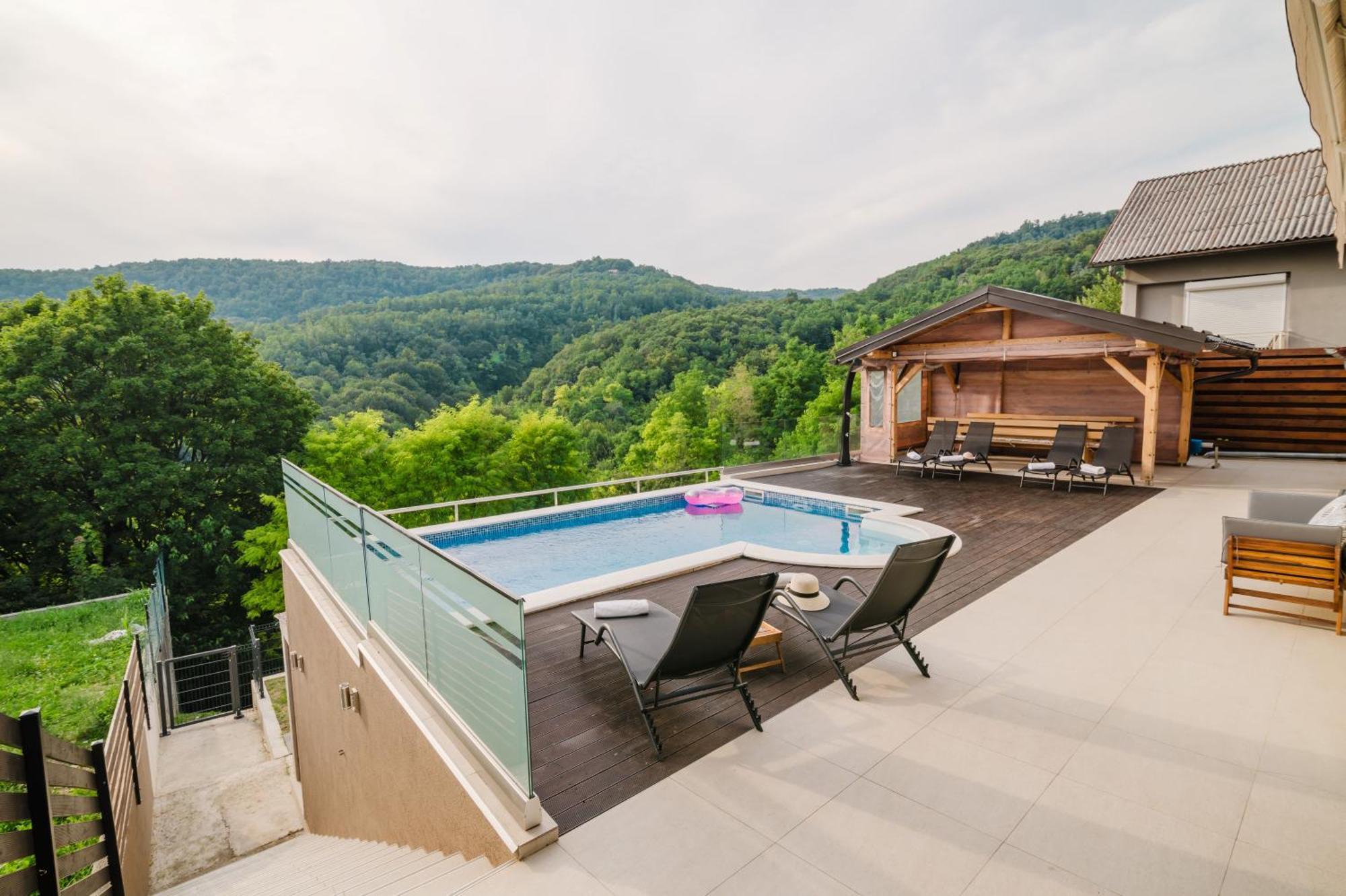 Carobni Pogled Zagreb Villa Ngoại thất bức ảnh